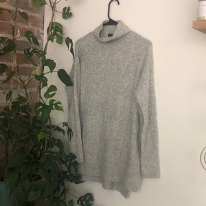 Topshop mock neck sweater